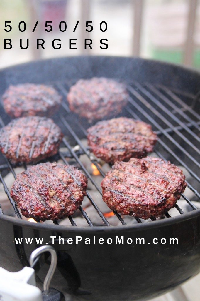 50-50-50 Burgers | The Paleo Mom